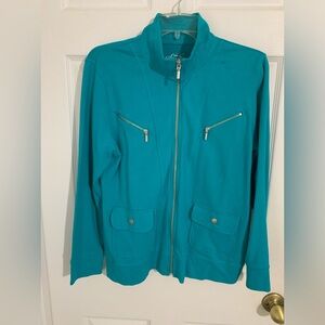 Pretty greenish blue jacket